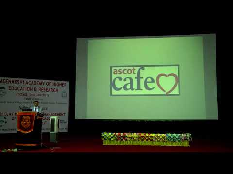 Conference Presentation - MEENAKSHI ACADEMY OF HIGHER EDUCATION AND RESEARCH