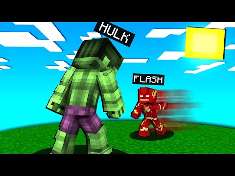 HULK vs THE FLASH - MINECRAFT ITA