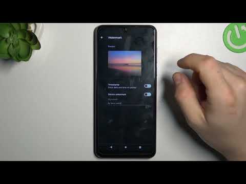 How to Customize Watermark on MOTOROLA Moto G Pure
