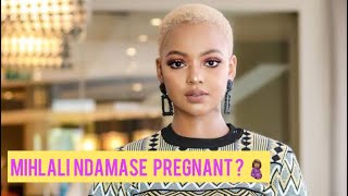 Video: Mihlali Ndamase pregnant? 😄 #mihlalindamase