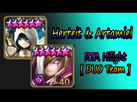 Herteit & Artamiel RTA Hilight [ DUO Team ] - Summoners War 2021 | Zen SMW