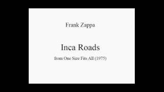 Frank Zappa - Inca Roads (score)