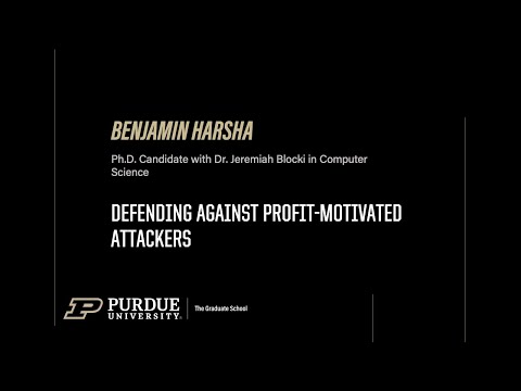 Benjamin Harsha - Purdue University Virtual 3MT Competition 2021