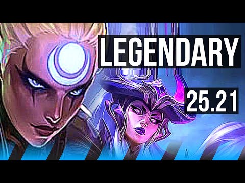 DIANA vs SYNDRA (MID) | 12/0/7, Legendary | EUW Master | 25.21