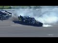 2013 NASCAR Xfinity Kansas Butler III And Silas Crash