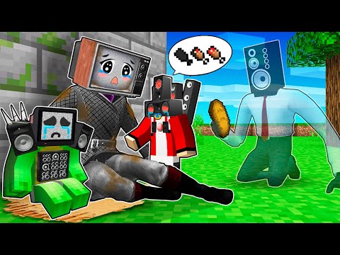 Daddy's Ghost Saves Mikey's Family in Minecraft!