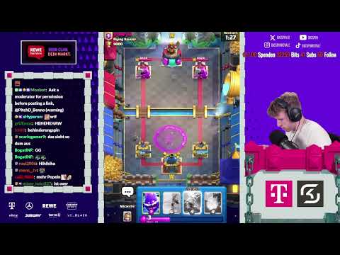 Bigspin spielt mit seiner Nase X-Bogen 👃🏻