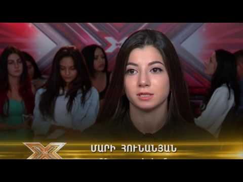 X-Factor4 Armenia-Auditions 9-Mari Hunanyan/Christina Aguilera/Bruno Mars-04.12.2016