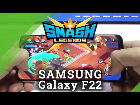 Smash Legends on SAMSUNG Galaxy F22 | GamePlay Test