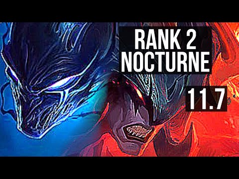 NOCTURNE vs AATROX (TOP) | Rank 2 Nocturne, 9/1/2, 600+ games, Dominating | BR Challenger | v11.7