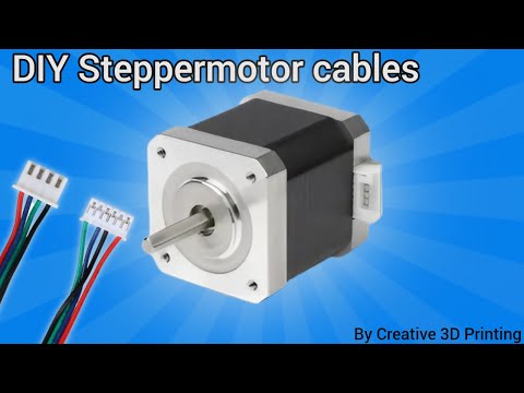 Making Steppermotor Cables - DIY 3D Printer