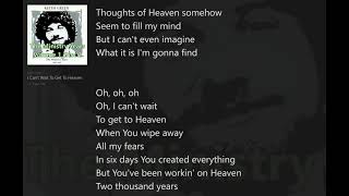 I Can't Wait to Get to Heaven (with Lyrics) Keith Green/Ministry Years   Vol.1_Disc2