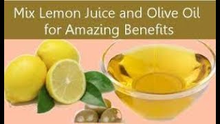 Download lagu Mix Lemon Juice and Olive Oil for Amazing Benefits mp3