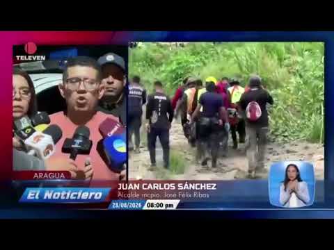 Mujer desaparecida hallada muerta en Aragua – El Noticiero emisión estelar 28/08/26