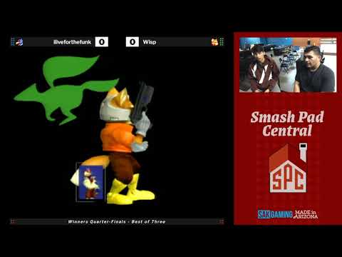 SPC 181 WR2 - iliveforthefunk (Falco) vs Wisp (Fox)
