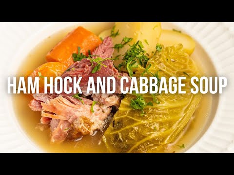 Ham Hock and Cabbage Soup