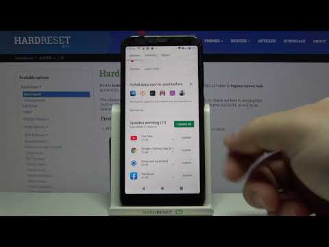 How to Update Apps on ALCATEL 1S – Install The Newest Apps Version