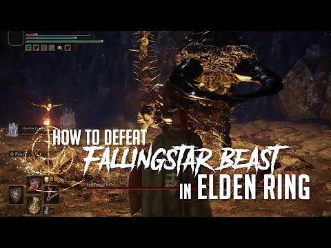 How to Defeat Fallingstar Beast at Sellia Crystal Tunnel in Elden Ring (Easy Kill)