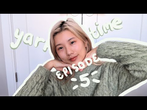 APPLEMAKES yarn time ep.5 | terrazzo sweater, spring knits