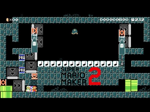 Super Mario Maker 2 Local Multiplayer 4 Player (Table Tennis)