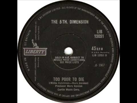 Northern Soul - The 5th Dimension - Too Poor To Die
