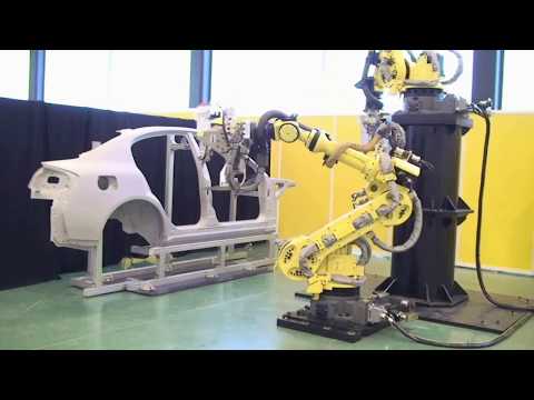Robotic Servo Spot Welding High Speed