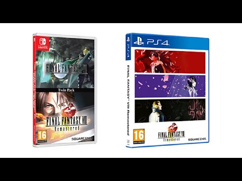 Unboxing ~ Final Fantasy VII & Final Fantasy VIII Remastered Twin Pack ~ Switch/PS4 (German)