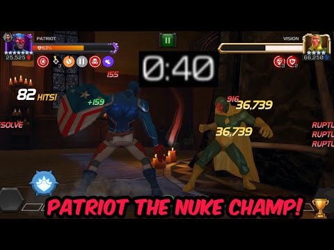 PATRIOT BUFF 🔥 🔥 - Nuke 💣  | 40 Secs | Buff is Live