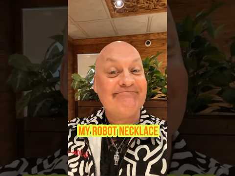 #secondhand #vintage #jewellery #necklace #design #stockholm #charity #gay #pride #robot #pendant