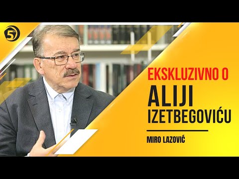 EKSKLUZIVNO: Ispričat ću prvi put jednu scenu sa Alijom Izetbegovićem (Miro Lazović)