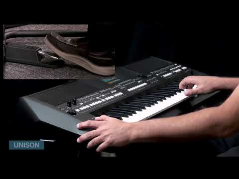 PSR-SX600 -Play with Unison (All Parts): Unision & Accent function