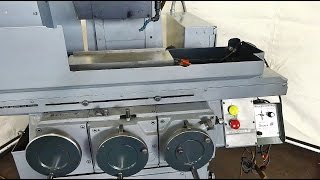 preview picture of video '6 x 18 Brown & Sharpe Hydraulic Surface Grinder Chuck Demo'