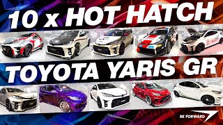 Top 10 Best Hot Hatch Toyota Yaris GR by Japanese Car Tuners｜Tokyo Auto Salon 2023