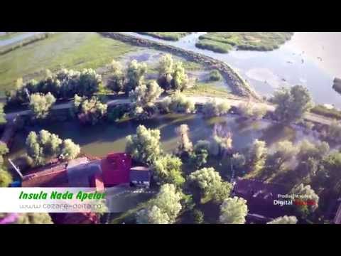 Insula Nada Apelor Maliuc | Vazuta din aer
