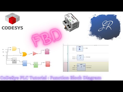 CoDeSys PLC Programming Tutorial: Function Block Diagram (FBD)  Part 6