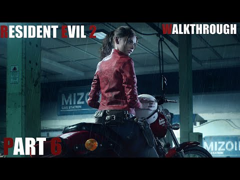 RESIDENT EVIL 2 REMAKE Walkthrough Gameplay Part 6 - REDFIELD (RE2 CLAIRE)
