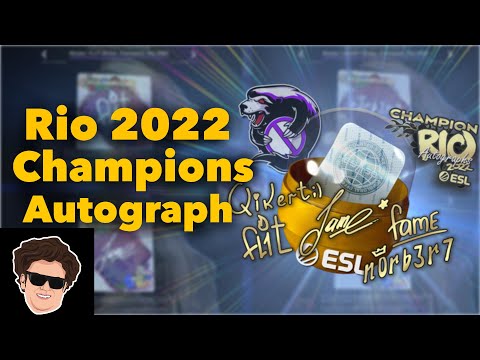 Trying to cash in on Rio 2022 Champions Autograph Capsules