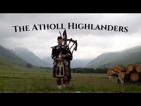 Atholl Highlanders on the Bagpipes in Glen Cova by James the Piper | Harmony Bagpiping