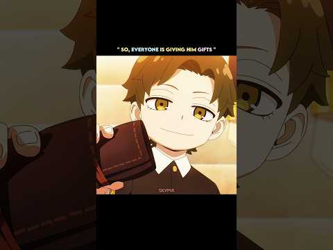 Most expensive gift 💀 #spyxfamily #animeedit #shorts