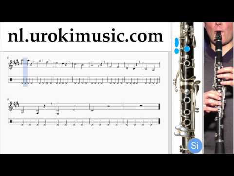 Klarinetles Shawn Mendes - There's Nothing Holdin' Me Back Muzieknoten Cursus Deel#1 um-i374