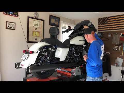Harley M8 107 with S&S 475C cam, Jackpot header, and S&S mk45 mufflers