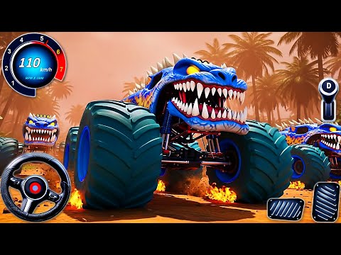 Monster Truck Racing Offroad - 4x4 Derby Mud and Rocks Driver Monster Jam Showdown - PC GamePlay #5