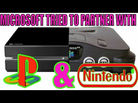 MICROSOFT TRIED TO PARTNER WITH NINTENDO & SONY!!