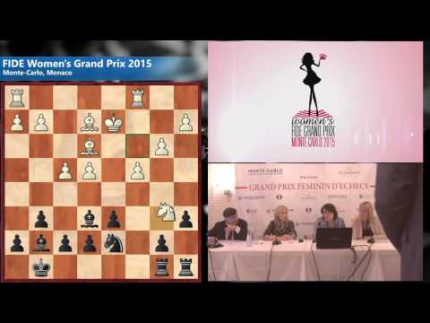 Round 1 Zhukova Natalia (UKR) 1/2 - 1/2 Dzagnidze Nana (GEO)