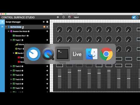 Control Surface Studio: Generating an Ableton MIDI Script