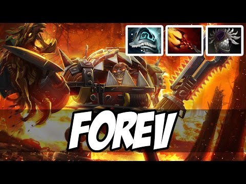 FoREv Plays Timbersaw WITH DAGON - Dota 2