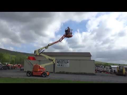 2003 JLG E450AJ Articulating Boom Man Lift Scissor Lift Electric Man Lift For Sale Mark Supply Co !!