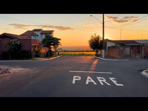 This is Life in a Small Town in the Interior of São Paulo – Brazil【4K】