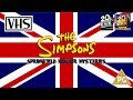 VHS Openings Episode 56 The Simpsons Springfield Murder Mysteries 1998 UK