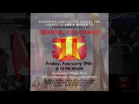 KETO 93.9 FM Live | Denver, Colorado | ንህዝብና ድምፂ ንኹኖ